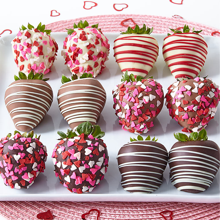 Be Mine Belgian Chocolate-Covered Strawberries